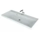 Тумба с раковиной для ванной Uperwood Tanos (100 см, подвесная, матовая, белая)