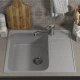 Кухонная мойка из искусственного камня Uperwood UPD-202 (прямоугольная, цвет дым)
