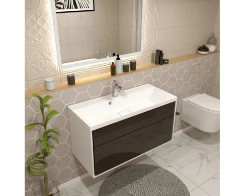 Раковина для ванной Uperwood Classic New (100 см, с декоративной крышкой для слива)