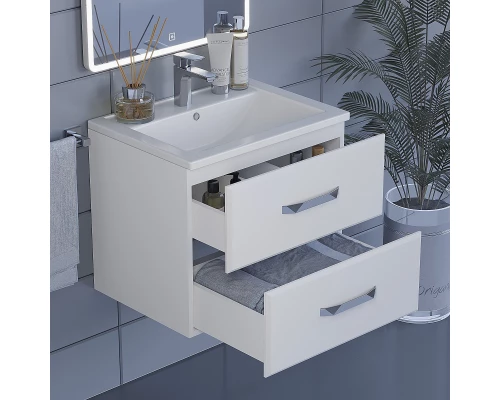 Тумба под раковину для ванной Uperwood Foster (60 см, подвесная, белая)