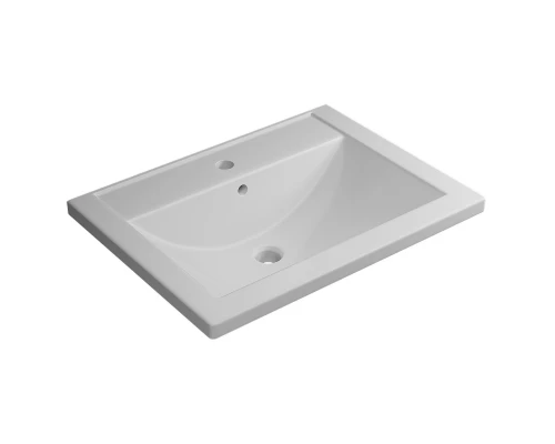 Раковина для ванной полувстраиваемая Uperwood Foster (60 см, прямоугольная)