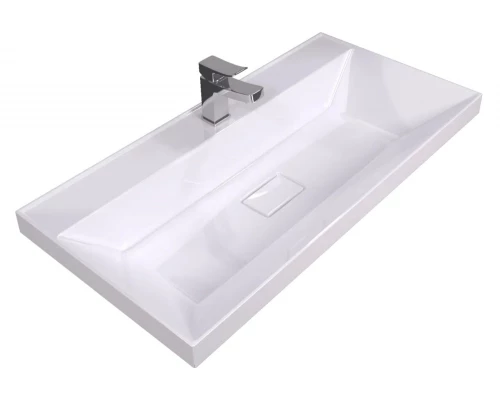 Раковина для ванной Uperwood Classic New (90 см, с декоративной крышкой для слива)