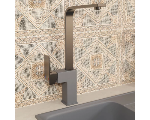 Смеситель для кухни Uperwood UPD-002 (07, вороненая сталь/дым)