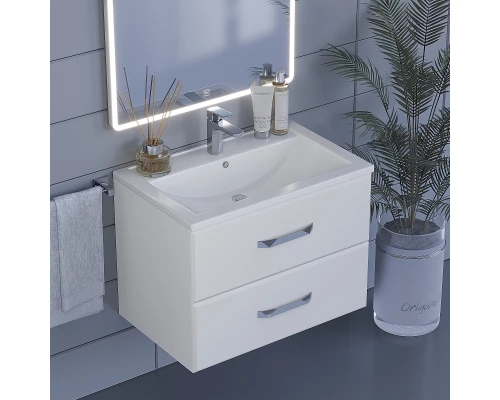 Тумба под раковину для ванной Uperwood Foster (70 см, подвесная, белая)