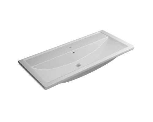 Раковина для ванной полувстраиваемая Uperwood Foster (100 см, прямоугольная)