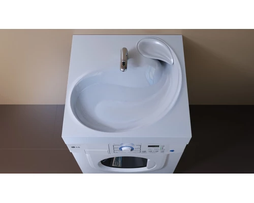 Раковина над стиральной машиной Uperwood Buta (60,5*60 см)