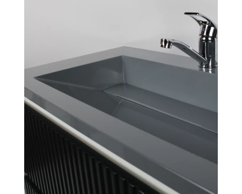 Раковина для ванной Uperwood Next Premium 70 см, серый глянец