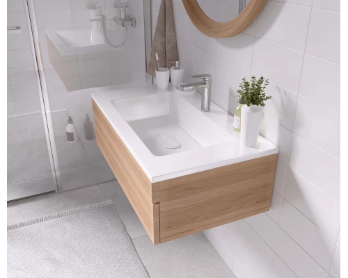 Раковина для ванной полувстраиваемая Uperwood Modul (80 см, прямоугольная)