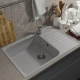 Кухонная мойка из искусственного камня Uperwood UPD-400 (прямоугольная, цвет дым)
