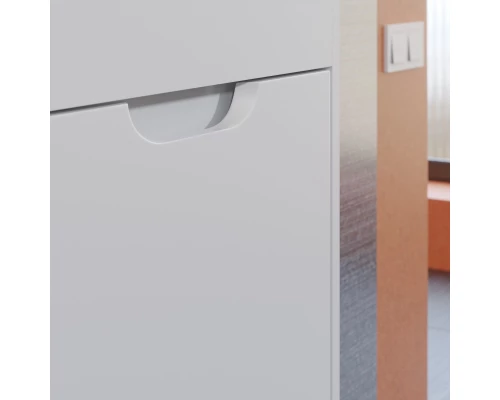 Тумба под раковину для ванной Uperwood Modul (50 см, подвесная, матовая, белая)