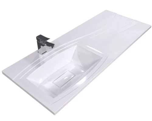 Раковина над стиральной машиной Uperwood Bon (120 см, левая)