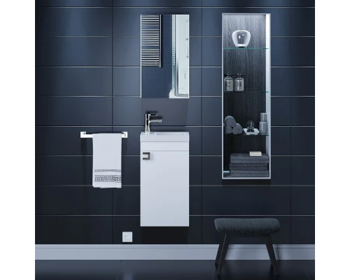 Раковина для ванной полувстраиваемая Uperwood Vizo (40 см, прямоугольная)