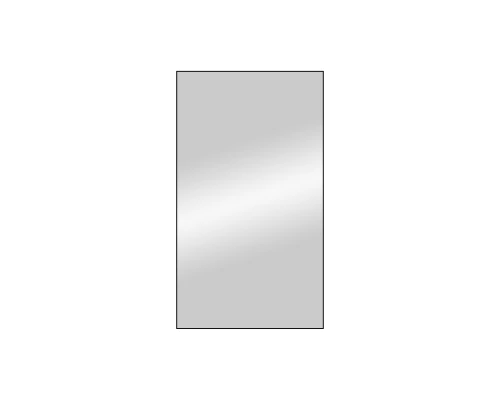 Зеркало для ванной с подсветкой Uperwood Vizo (40*70 см, черный профиль)