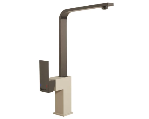 Смеситель для кухни Uperwood UPD-002 (08, вороненая сталь/лён)