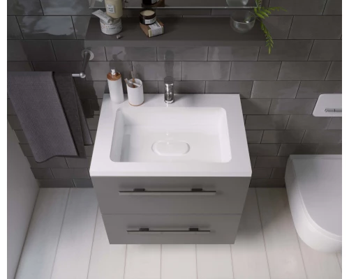 Раковина для ванной полувстраиваемая Uperwood Modul (65 см, прямоугольная)