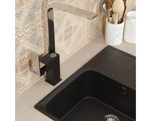 Смеситель для кухни Uperwood UPD-002 (01, хром/уголь)