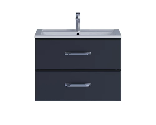 Тумба под раковину для ванной Uperwood Foster (70 см, подвесная, черная)