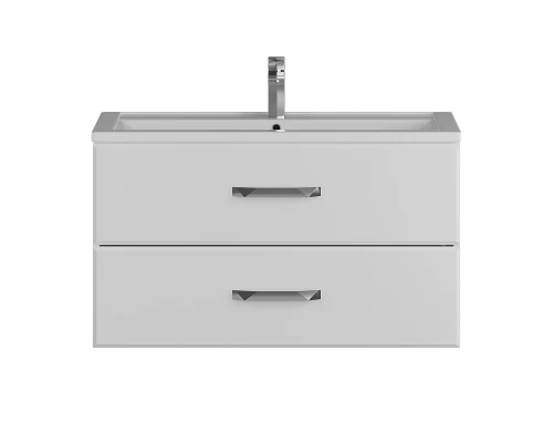 Тумба с раковиной для ванной Uperwood Foster (90 см, подвесная, белая)