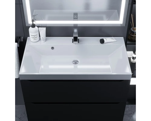 Раковина для ванной полувстраиваемая Uperwood Classic (80 см, прямоугольная)