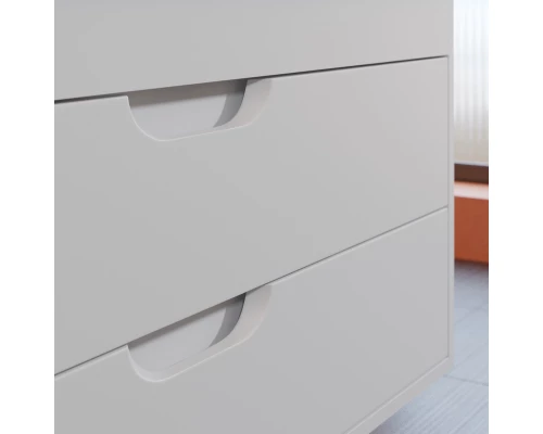 Тумба с раковиной для ванной Uperwood Modul (100 см, подвесная, матовая, белая)