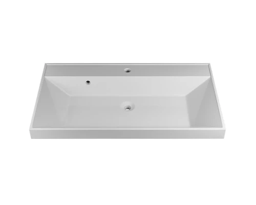 Раковина для ванной полувстраиваемая Uperwood Classic (80 см, прямоугольная)