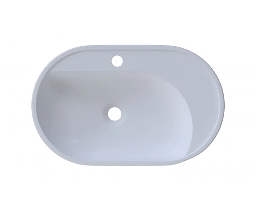 Раковина для ванной накладная Uperwood Luna (60 см, овальная)