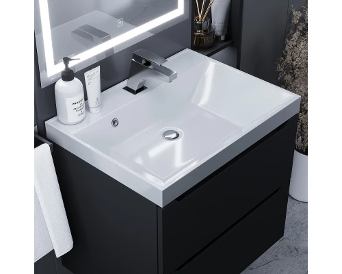 Раковина для ванной полувстраиваемая Uperwood Classic (60 см, прямоугольная)