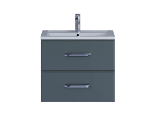 Тумба под раковину для ванной Uperwood Foster (60 см, подвесная, серый графит)
