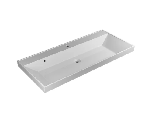 Раковина для ванной полувстраиваемая Uperwood Classic (100 см, прямоугольная)