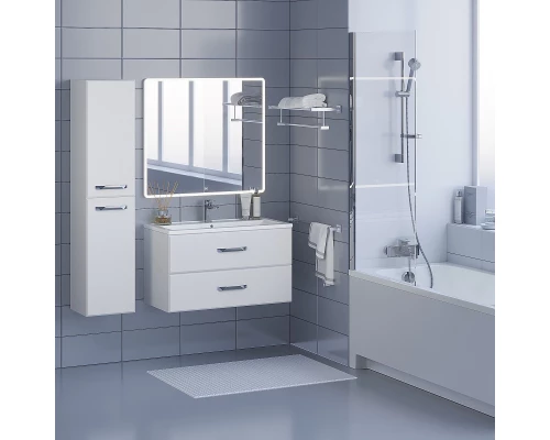 Тумба под раковину для ванной Uperwood Foster (90 см, подвесная, белая)