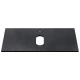Столешница под раковину для ванной накладная Uperwood Tanos HPL (90 см, пластик, черная)