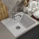 Кухонная мойка из искусственного камня Uperwood UPD-104 (прямоугольная, цвет туман)