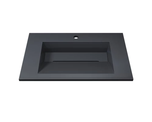 Раковина для ванной Uperwood Next Premium 70 см, серый глянец