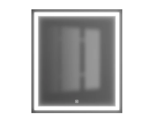 Зеркало для ванной с подсветкой Uperwood Tanos (70*80 см, LED подсветка, сенсорный выключатель, антизапотевание)