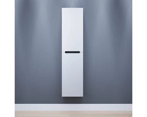 Шкаф-пенал для ванной Uperwood Tanos (33*27*150 см, подвесной, правый, белый/графит)