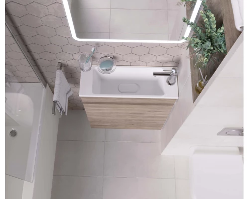 Раковина для ванной полувстраиваемая Uperwood Modul (60 см, прямоугольная)