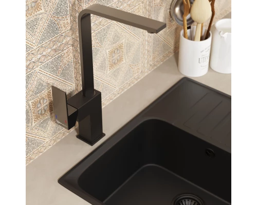Смеситель для кухни Uperwood UPD-002 (05, вороненая сталь/уголь)