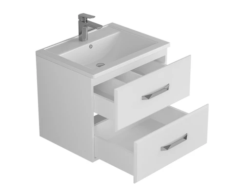 Тумба с раковиной для ванной Uperwood Foster (60 см, подвесная, белая)