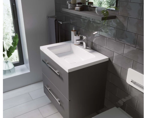 Раковина для ванной полувстраиваемая Uperwood Modul (65 см, прямоугольная)