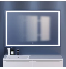 Зеркало для ванной с подсветкой Uperwood Tanos (120*80 см, LED подсветка, сенсорный выключатель, антизапотевание)