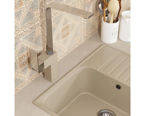 Смеситель для кухни Uperwood UPD-002 (04, хром/лён)