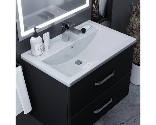 Раковина для ванной полувстраиваемая Uperwood Foster (70 см, прямоугольная)