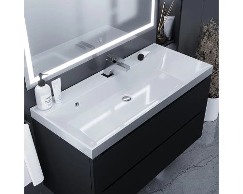 Раковина для ванной полувстраиваемая Uperwood Classic (100 см, прямоугольная)