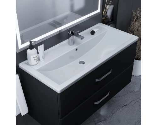 Раковина для ванной полувстраиваемая Uperwood Foster (100 см, прямоугольная)