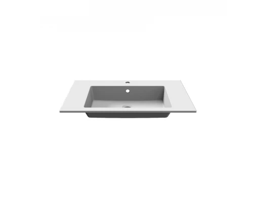 Раковина для ванной полувстраиваемая Uperwood Megan 80 см, белая матовая