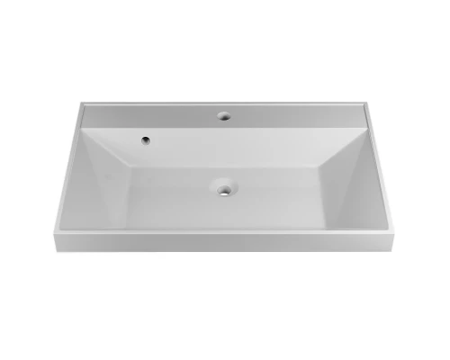 Раковина для ванной полувстраиваемая Uperwood Classic (70 см, прямоугольная)