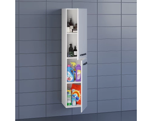 Шкаф-пенал для ванной Uperwood Foster (36*30*160 см, подвесной, белый)