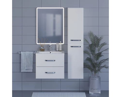 Шкаф-пенал для ванной Uperwood Foster (36*30*160 см, подвесной, белый)