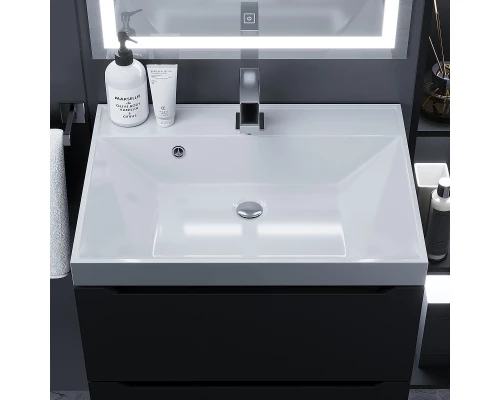 Раковина для ванной полувстраиваемая Uperwood Classic (60 см, прямоугольная)