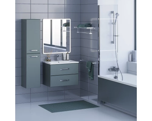 Тумба под раковину для ванной Uperwood Foster (70 см, подвесная, серый графит)